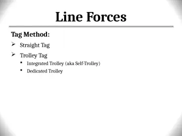 Slide 118: Line Forces