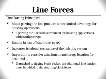 Slide 122: Line Forces
