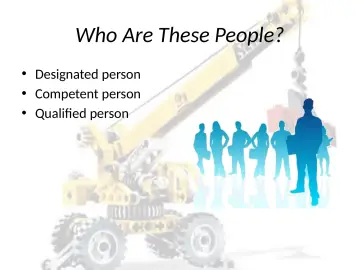 Slide 25: Who Are These People?