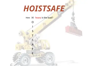 Slide 34: HOISTSAFE