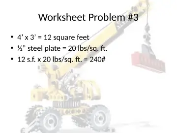 Slide 43: Worksheet Problem #3