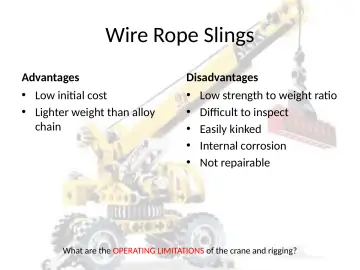 Slide 66: Wire Rope Slings