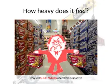Slide 88: How heavy does it feel?