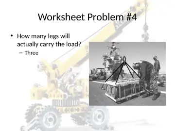 Slide 92: Worksheet Problem #4