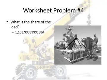 Slide 93: Worksheet Problem #4