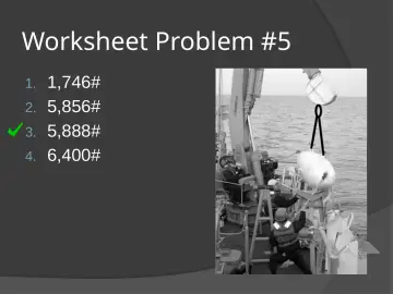 Slide 96: Worksheet Problem #5