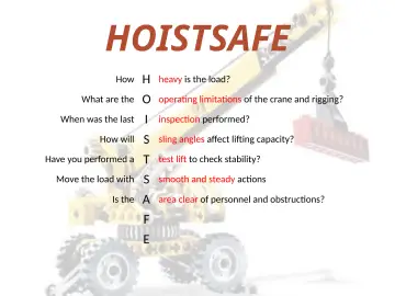 Slide 133: HOISTSAFE