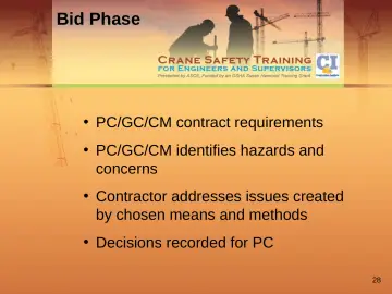 Slide 28: Bid Phase