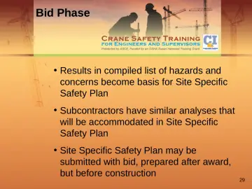 Slide 29: Bid Phase