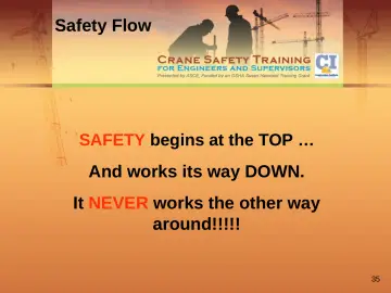 Slide 35: Safety Flow