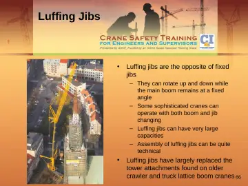 Slide 66: Luffing Jibs