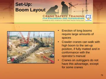 Slide 79: Set-Up: Boom Layout