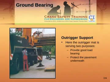 Slide 104: Ground Bearing