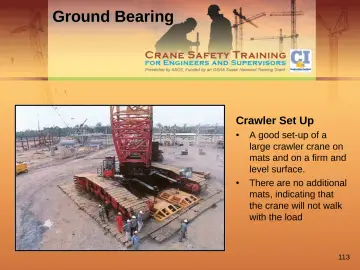 Slide 113: Ground Bearing