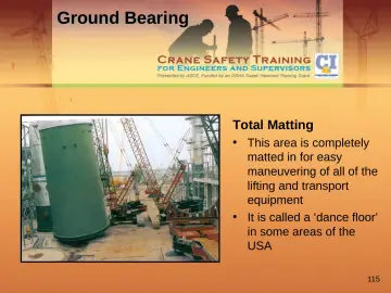 Slide 115: Ground Bearing