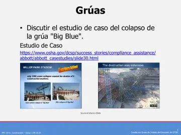 Slide 3: Grúas