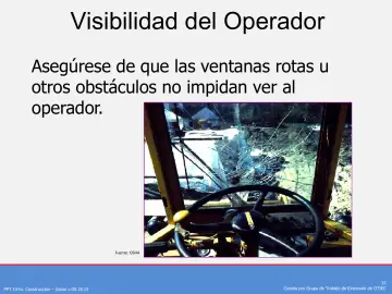 Slide 13: Visibilidad del Operador