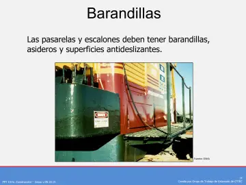 Slide 14: Barandillas
