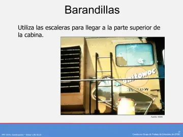 Slide 15: Barandillas