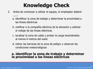 Slide 29: Knowledge Check