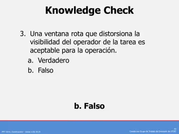 Slide 30: Knowledge Check