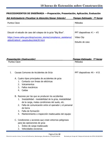 Page 2: PROCEDIMIENTOS DE ENSEÑANZA ---Preparación, Presentación, Aplicación, Evaluación