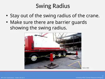 Slide 12: Swing Radius