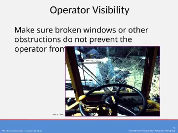Slide 13: Operator Visibility