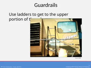 Slide 15: Guardrails