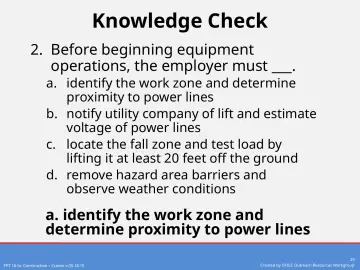 Slide 29: Knowledge Check
