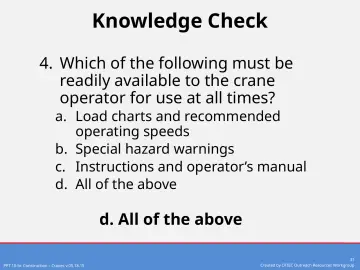 Slide 31: Knowledge Check