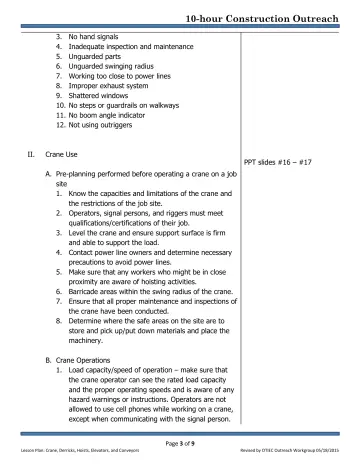 Page 3: 3. No hand signals