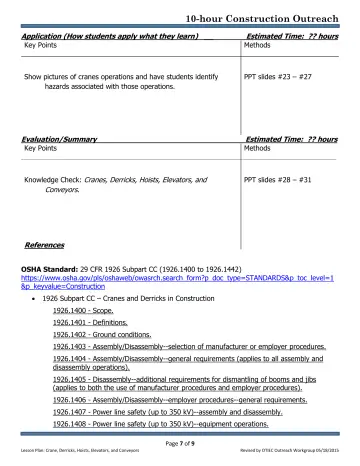 Page 7: Application (How students apply what they learn) __