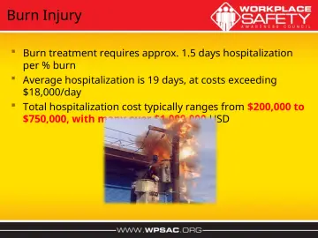 Slide 30: Burn Injury