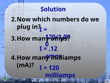 Slide 27: plug in?I =