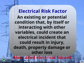 Slide 5: Electrical Risk Factor