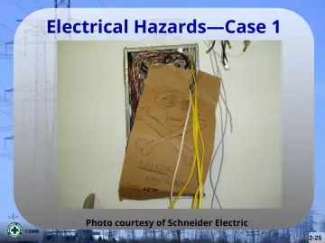 Slide 25: Electrical Hazards—Case 1