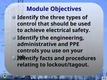 Slide 3: Module Objectives