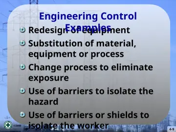 Slide 9: Engineering Control
