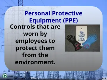 Slide 14: Personal Protective
