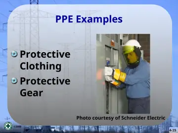 Slide 15: PPE Examples