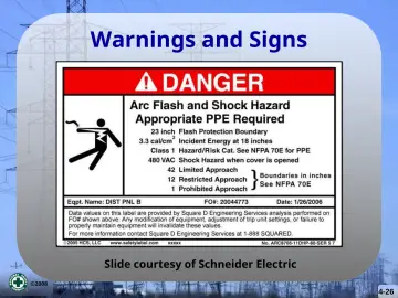 Slide 26: Warnings and Signs