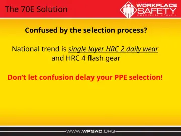 Slide 18: The 70E Solution