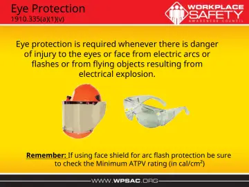 Slide 29: Eye Protection