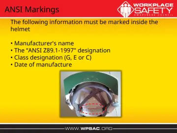 Slide 36: ANSI Markings