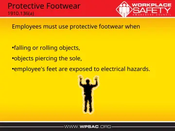 Slide 37: Protective Footwear
