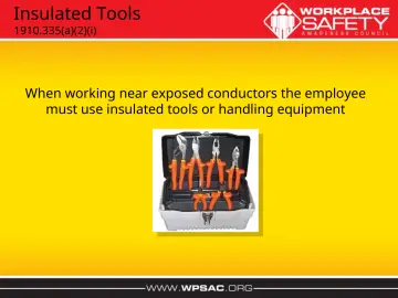 Slide 45: Insulated Tools