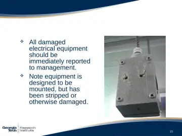 Slide 15: Installation and U se