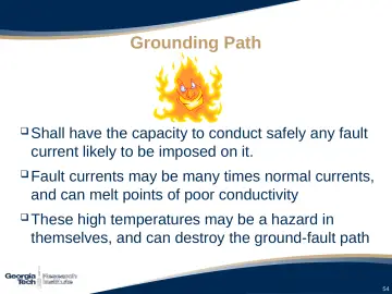 Slide 54: Grounding Path
