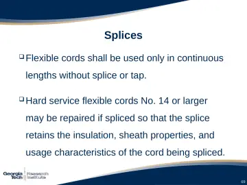 Slide 69: Splices